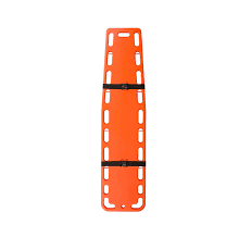CAMILLA RÍGIDA PARA RESCATE TRAUMA  - TABLA RÍGIDA DE EMERGENCIA CON AMARRES *OFERTA*
