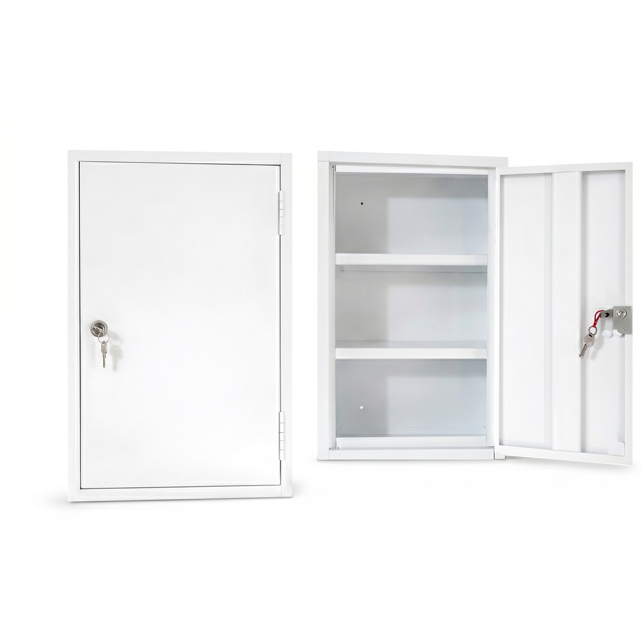 BOTIQUÍN DE METAL VACÍO 21 X 14 X 6 PULGADAS