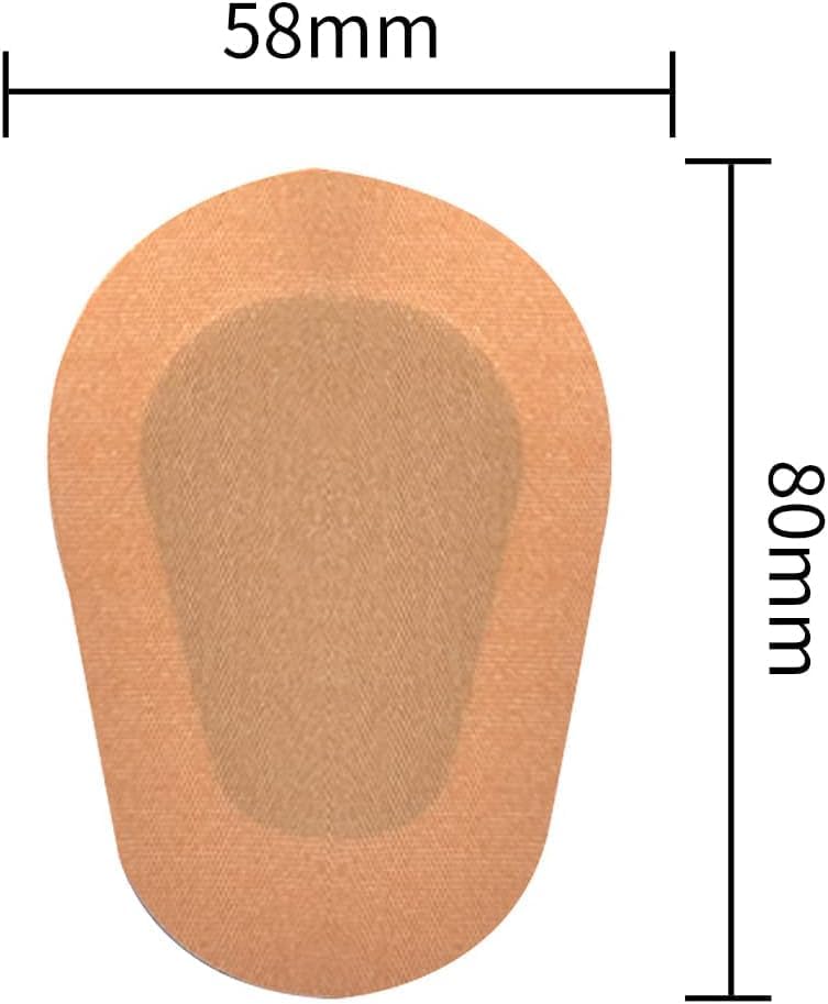 PARCHE ADHESIVO PROTECTOR DE OJO CON CENTRO DE GASA ANTIADHERENTE