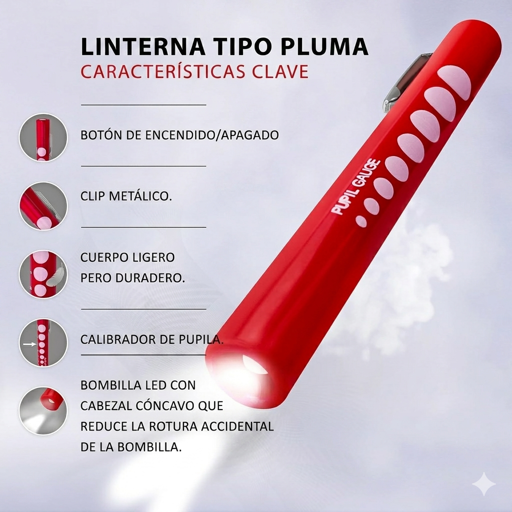 LINTERNA LED PUPILAR